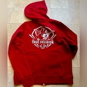 True Religion zip up hoodie